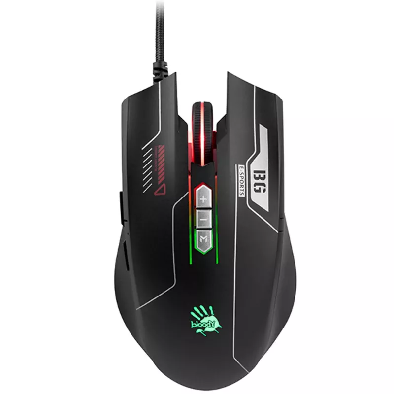 A4TECH BLOODY USB B1700 B140N +ES7 + BP-50M USB/ Esports Preto Conjunto USB (Teclado+Rato+Tapete) (EN)