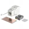 Módulo de entrada RJ-45 modular EFB Elektronik ECOLAN E-20080, branco