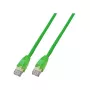 EFB-Elektronik Cabo de patch RJ45 Cat.6 U/UTP LSZH CCA verde 3 m Marca: EFB Elektronik (K8104GN.3)