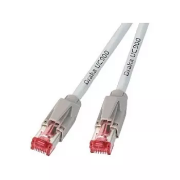 EFB-Elektronik Cabo de patch RJ45 Cat.6A S/FTP LSZH Draka UC900 TM21 branco 1,5 m Marca: EFB Elektronik (K8058.1,5)