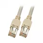 EFB-Elektronik Cabo de patch RJ45 Cat.5e S/UTP PVC Datwyler 5502 TM11 cinzento 15 m Marca: EFB Elektronik (K8701.15)