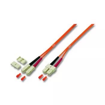 EFB-Elektronik Jumper duplex SC-SC 50/125µ, OM2, LSZH, laranja, 3,0 mm, 3 m Marca: EFB Elektronik (O6413.3)