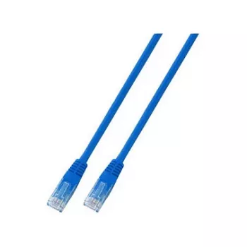 EFB-Elektronik Cabo de patch RJ45 Cat.6 U/UTP PVC CCA azul 1 m Marca: EFB Elektronik (K8100BL.1)
