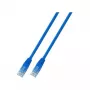 EFB-Elektronik Cabo de patch RJ45 Cat.6 U/UTP PVC CCA azul 1 m Marca: EFB Elektronik (K8100BL.1)