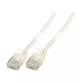 EFB-Elektronik Cabo de rede RJ45 Cat.6A U/UTP TPE 3,6mm ultraflexível preto 0,5m Marca: EFB Elektronik (K8108SW.0,5)