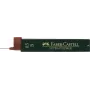 Minas mecânicas Faber-Castell 0,5 mm B (2 embalagens, preto)