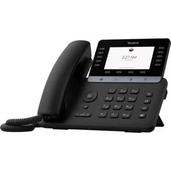 Yealink Teams Edition MP55 E2 – Telefone de secretária, certificado Microsoft Teams, ecrã tátil a cores, modo duplo SIP/Teams
