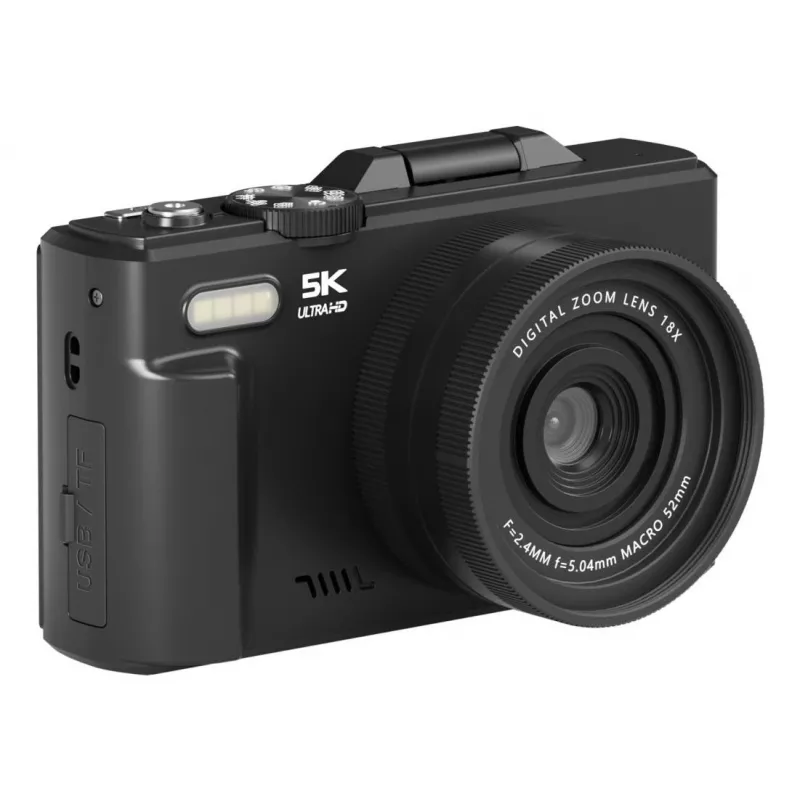 Máquina fotográfica digital Denver DWC-8475B 16MPIX CMOS Preto