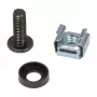 Conjunto de fixação M6, parafusos 20 mm, conjunto de 50, preto, Good Connections® (GC-N0099)
