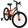 Bicicleta BMX Huffy HX PRO 20 Alu, Preto-Laranja (53005W)