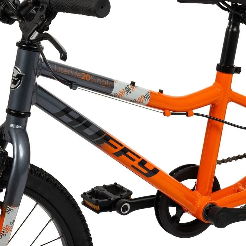 Bicicleta BMX Huffy HX PRO 20 Alu, Preto-Laranja (53005W)