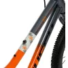 Bicicleta BMX Huffy HX PRO 20 Alu, Preto-Laranja (53005W)