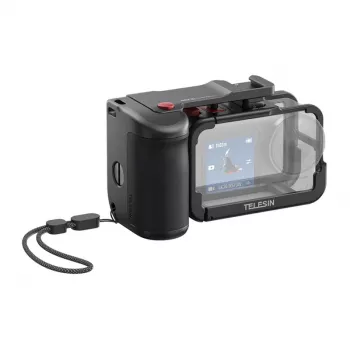 Telesin S6-FMS-22-TDJ Punho com suporte de moldura para DJI Osmo Action 3/4/5 Pro