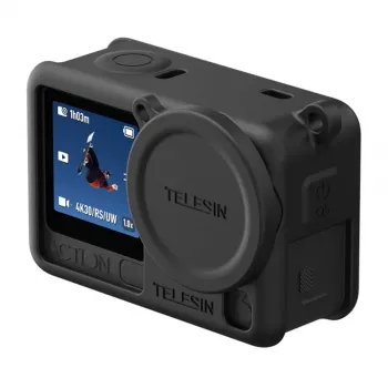 Capa de proteção com alça de transporte e tampa da objetiva para DJI Osmo Action 6 / S6-ptc-11