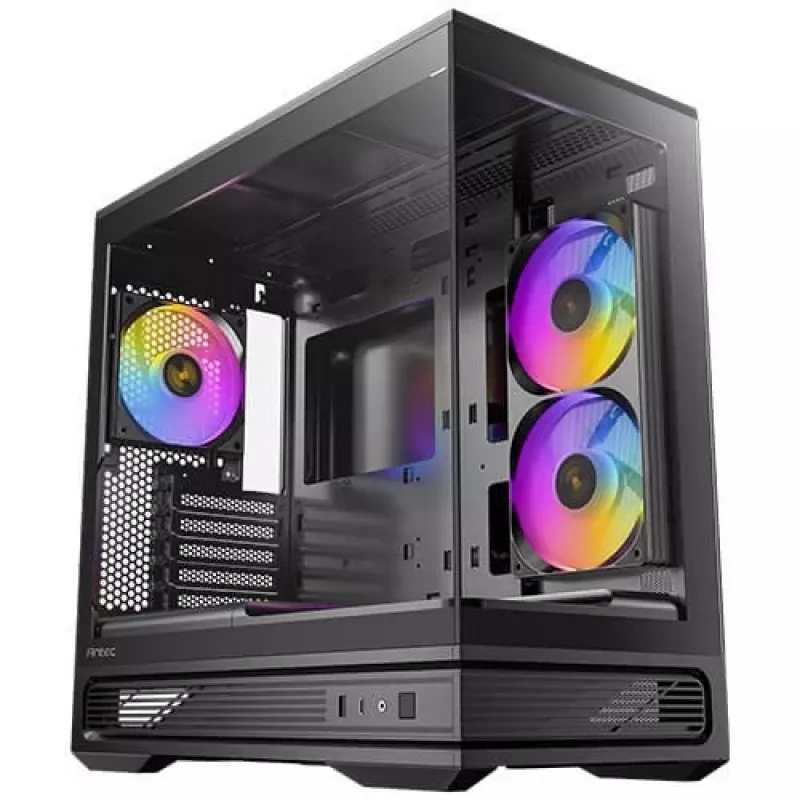 Caixa Antec Mini C2M ARGB M-ATX/M-ITX o.N. BK retail