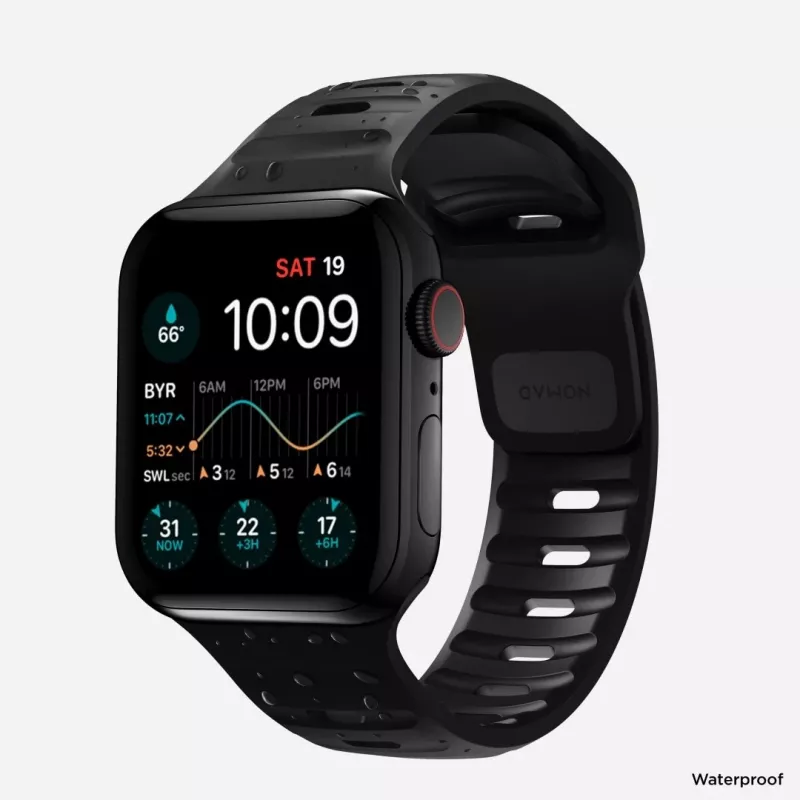 NOMAD Sport Band - bracelete para Apple Watch 46mm/49mm com FKM (preto)