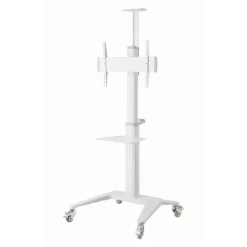 Suporte de TV de chão 37-70/WEISS TVS-70T-02-W Gembird