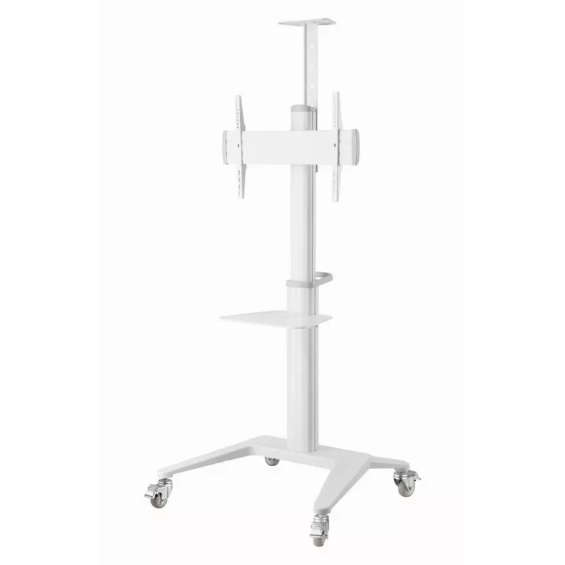 Suporte de TV de chão 37-70/WEISS TVS-70T-02-W Gembird