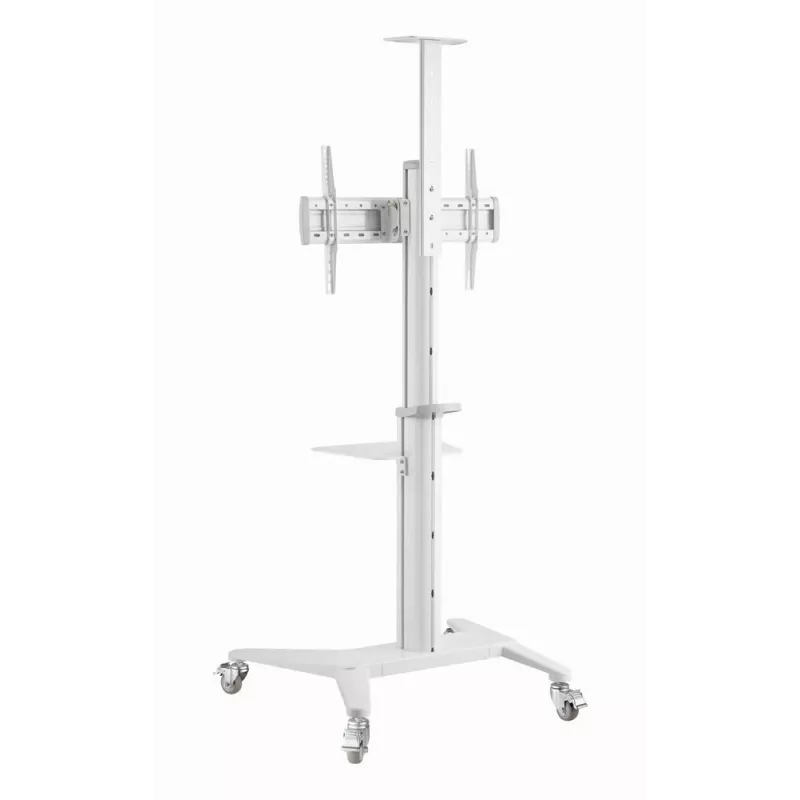 Suporte de TV de chão 37-70/WEISS TVS-70T-02-W Gembird