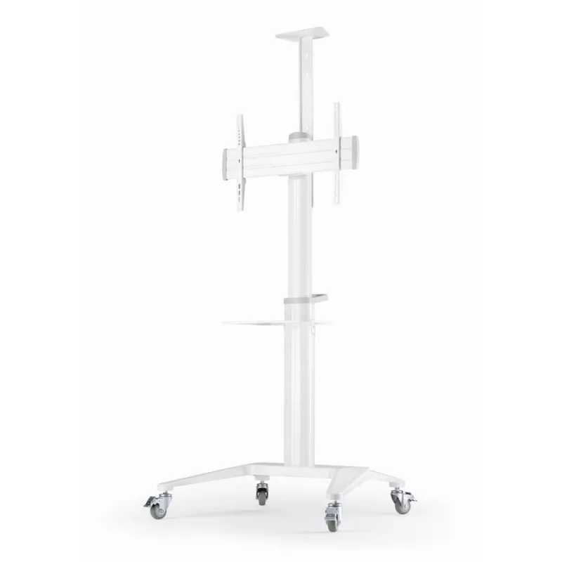 Suporte de TV de chão 37-70/WEISS TVS-70T-02-W Gembird