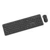 Gembird KBS-WPS-01 conjunto teclado e rato sem fios, inglês, preto