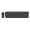 Gembird KBS-WPS-01 conjunto teclado e rato sem fios, inglês, preto