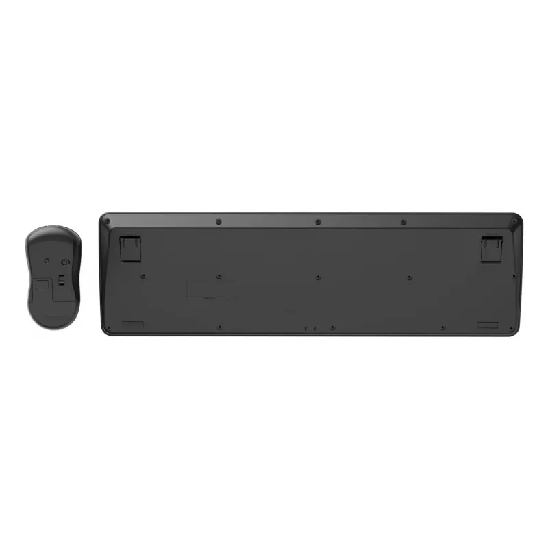 Gembird KBS-WPS-01 conjunto teclado e rato sem fios, inglês, preto