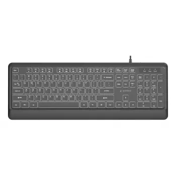 Teclado Multimédia USB ENG/PRETO KB-UML-04 Gembird