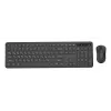 Gembird KBS-WPS-01-CYRL conjunto teclado e rato sem fios, cirílico, preto