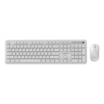 Teclado + rato sem fios ENG/BR KBS-WPS-01-W Gembird