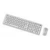 Gembird KBS-WPS-01-W-CYRL conjunto teclado e rato sem fios, cirílico, branco