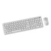 Gembird KBS-WPS-01-W-CYRL conjunto teclado e rato sem fios, cirílico, branco