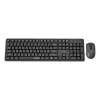 Gembird KBS-WMS-01-CYRL conjunto teclado e rato sem fios, cirílico, preto