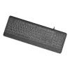 Teclado Multimédia USB CIRÍLICO/Preto KB-UML-04-CYRL Gembird