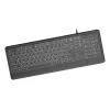 Teclado Multimédia USB CIRÍLICO/Preto KB-UML-04-CYRL Gembird