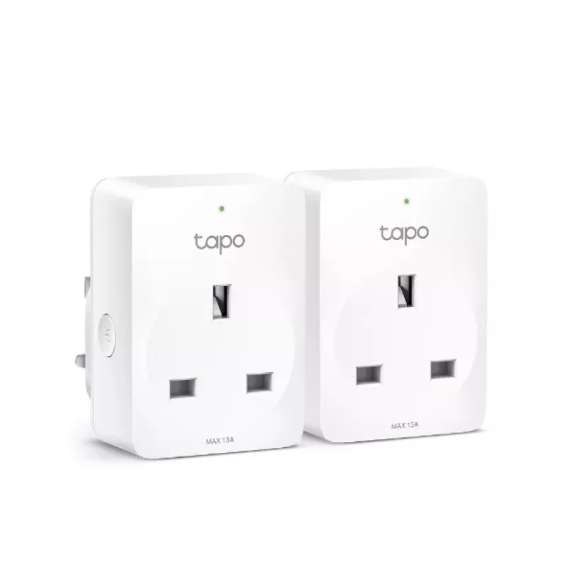 TP-Link Tapo Tomada inteligente Wi-Fi Mini, interior, branco, casa, policarbonato (PC), estado, CE, RoHS