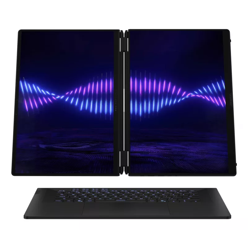 ASUS ROG Zephyrus Duo GX651AX-SR005X Intel Core Ultra 9 386H Híbrido (2-em-1) 40,6 cm (16