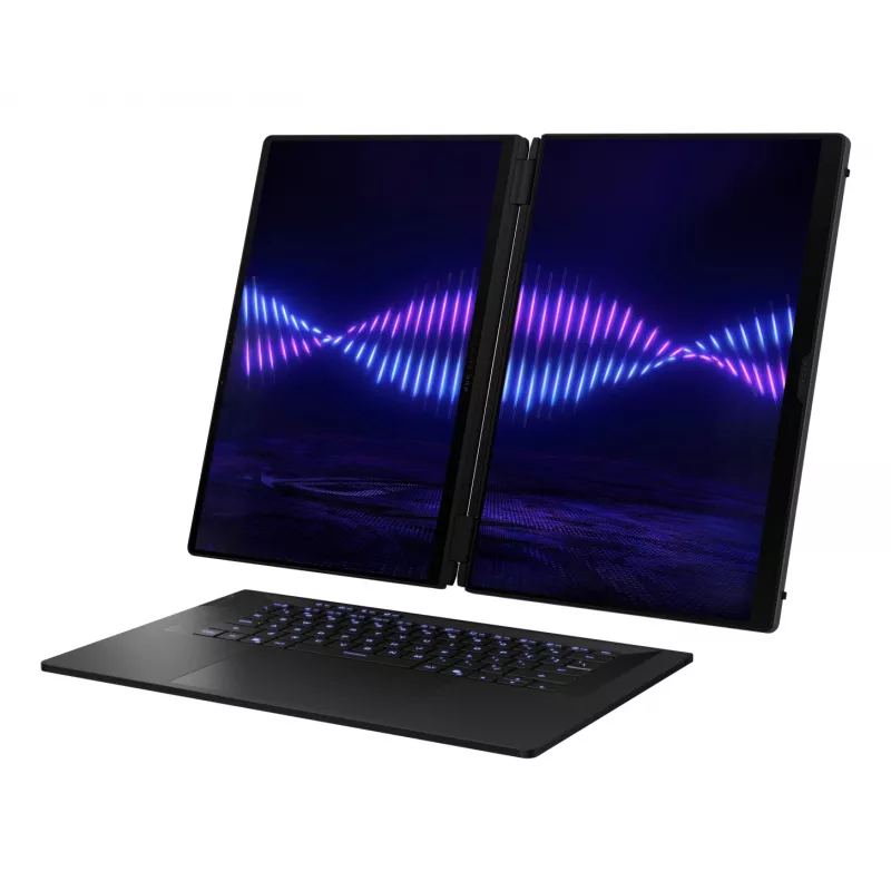 ASUS ROG Zephyrus Duo GX651AX-SR005X Intel Core Ultra 9 386H Híbrido (2-em-1) 40,6 cm (16