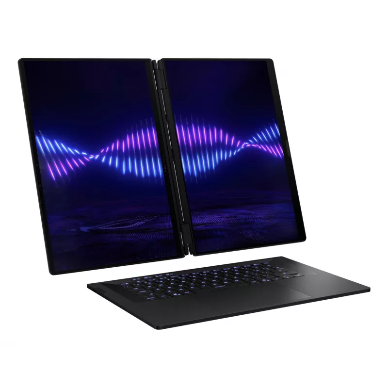 ASUS ROG Zephyrus Duo GX651AX-SR005X Intel Core Ultra 9 386H Híbrido (2-em-1) 40,6 cm (16