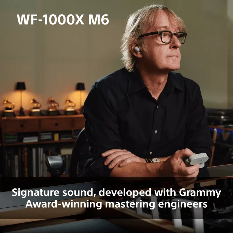 Sony WF1000XM6S.CE7 Headset Sem fios Intra-auricular Chamadas/Música Bluetooth Prateado