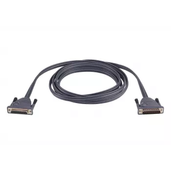 ATEN 2L1701 Cabo serial preto 1,8 m DB-25