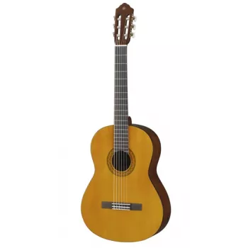 Yamaha C40II Guitarra acústica clássica Castanho, Amarelo