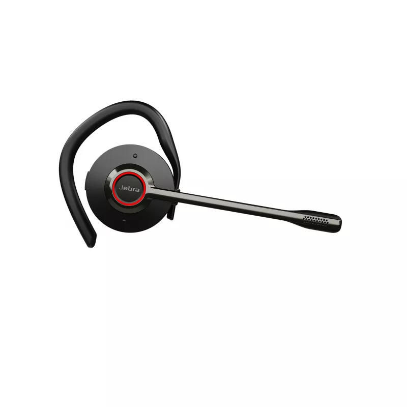 Jabra Engage 55 - USB-A UC Convertible, EMEA/APAC, sem fios, Escritório/Call center, 18 g, Headset, Preto, Titânio