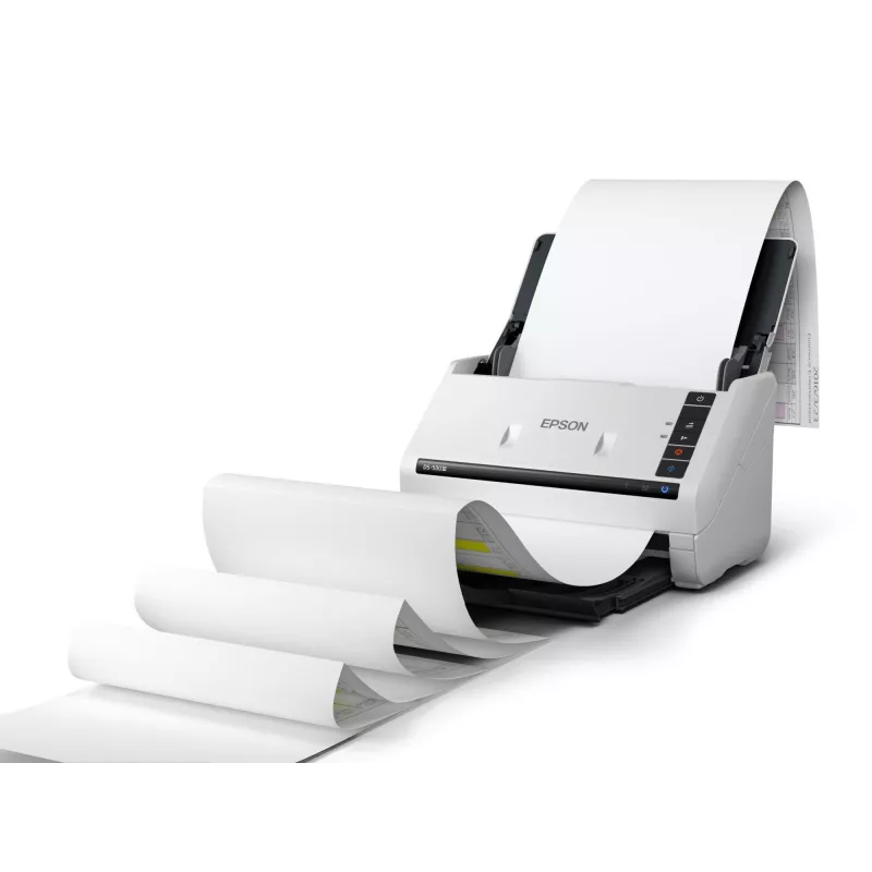 Epson WorkForce DS-530III Digitalizador de alimentação 600 x 600 DPI A4 Branco