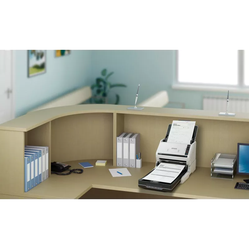 Epson WorkForce DS-530III Digitalizador de alimentação 600 x 600 DPI A4 Branco