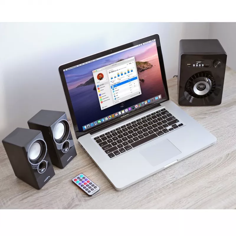 Audiocore AC910 Conjunto de altifalantes 10 W PC / Portátil Preto Bluetooth