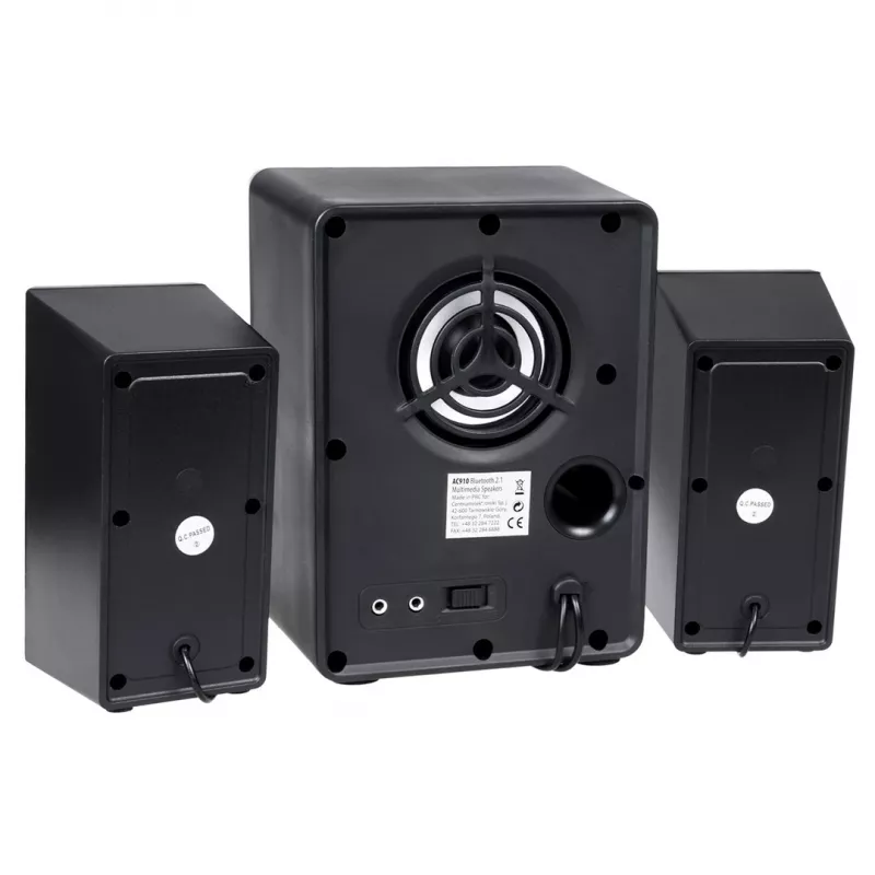 Audiocore AC910 Conjunto de altifalantes 10 W PC / Portátil Preto Bluetooth