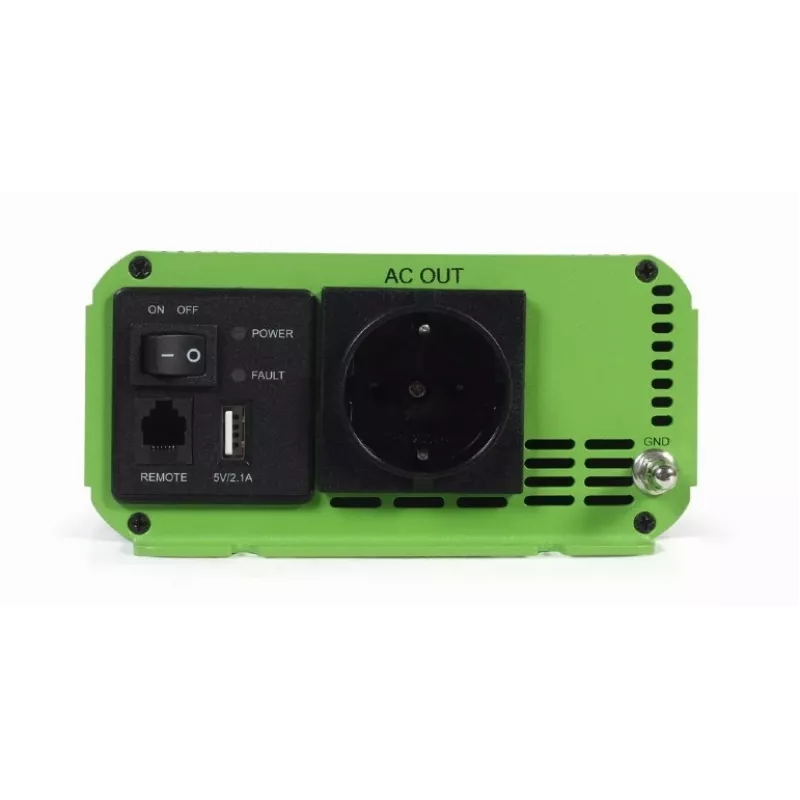 Conversor de tensão DC-AC para automóvel de onda sinusoidal pura 12V/230V 1000W/2000W