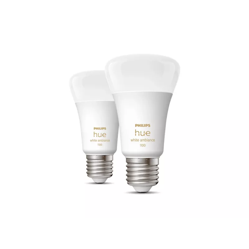 Philips Hue White ambience A60 – E27 lâmpada inteligente – 1100 (pack de 2)