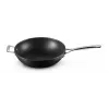 Le Creuset Wok antiaderente Toughened Non-Stick 30 cm preto/prateado